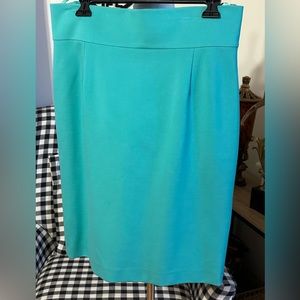 Antonio Melani Size 12 Turquoise Skirt
